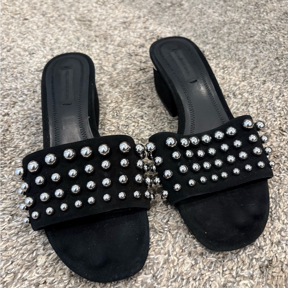 Alexander Wang Lou studded mules